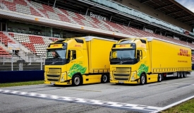 DHL和F1携手推出生物燃料重卡车队，助力减排60%以上
